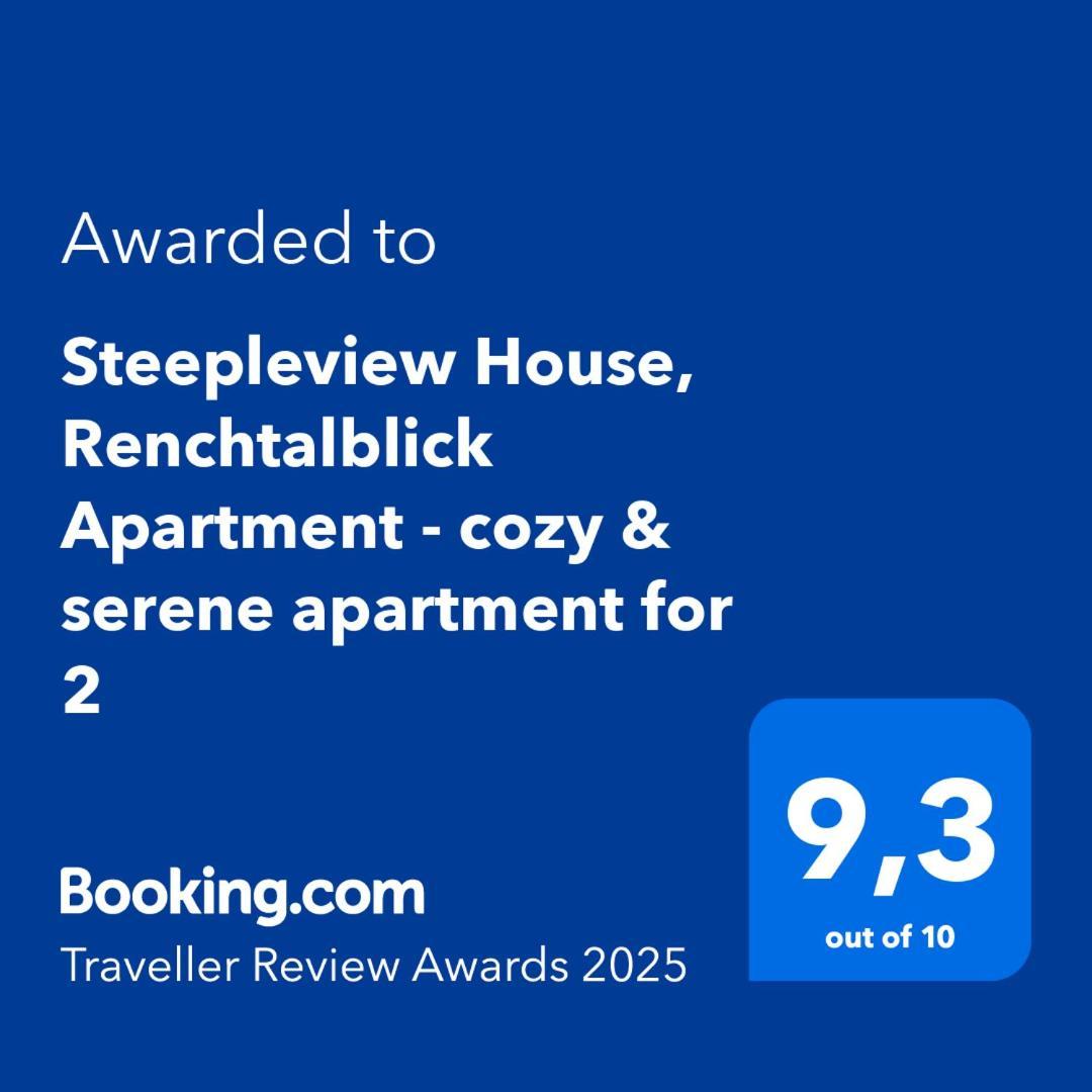 Steepleview House, Renchtalblick Apartment - Cozy & Serene Apartment For 2 Бад-Петерсталь-Ґрісбах Екстер'єр фото